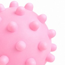 Bola Pet Cravo 6,5cm Maci�a Rosa